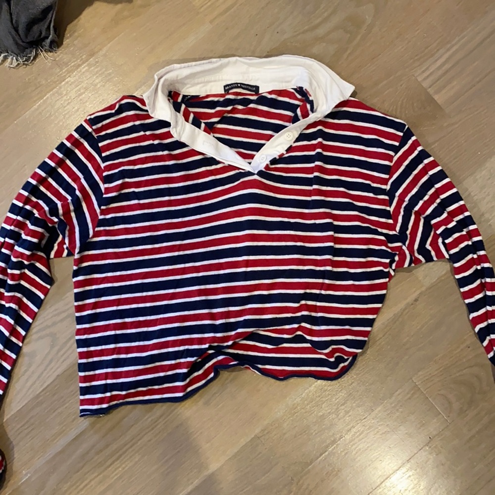 Brandy long sleeve polo